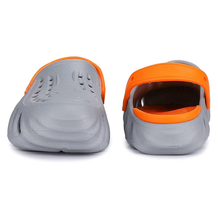 Men's Lightweight Cushioned Clogs with Adjustable Strap & Anti-Skid Sole