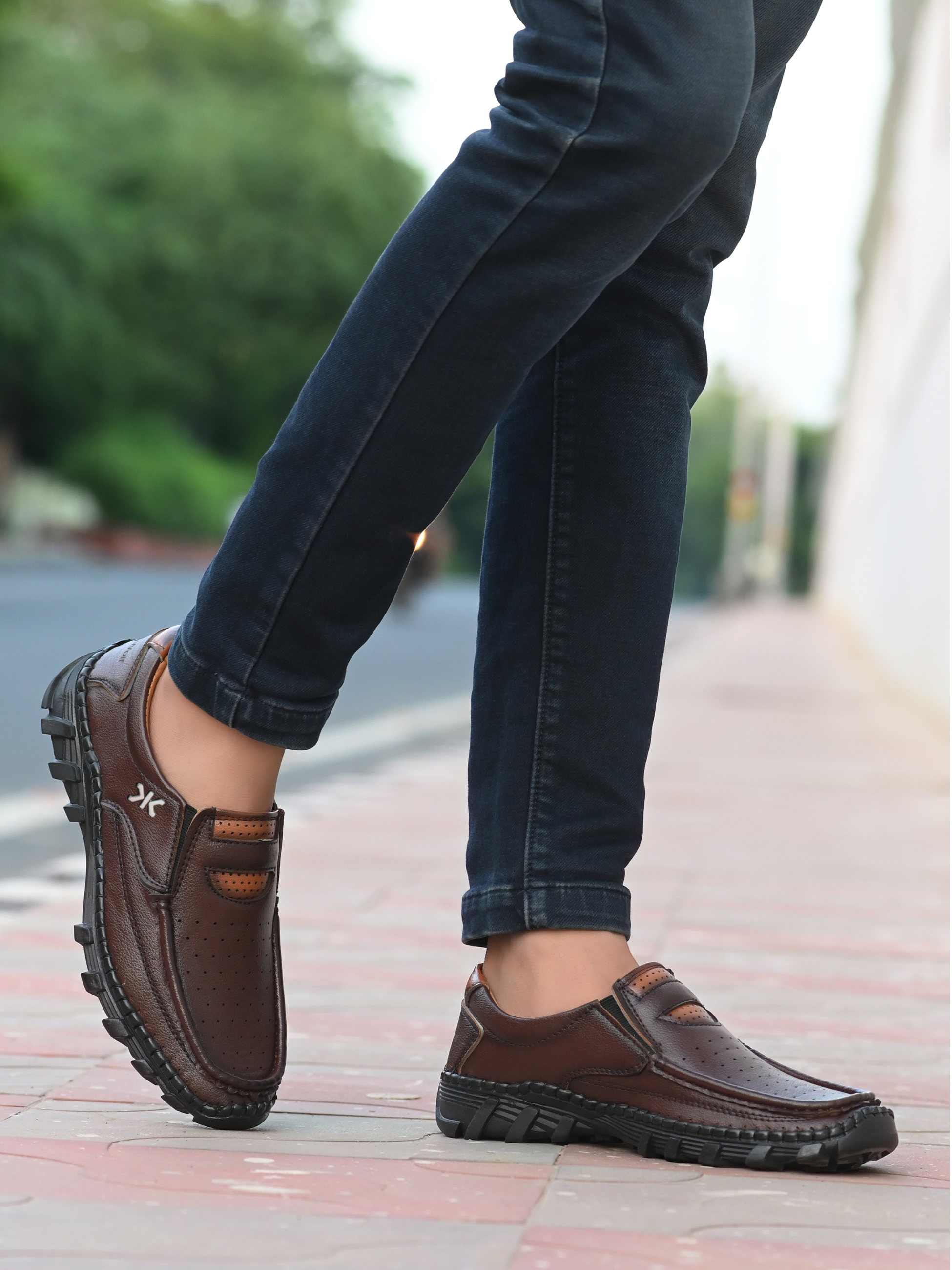 brown